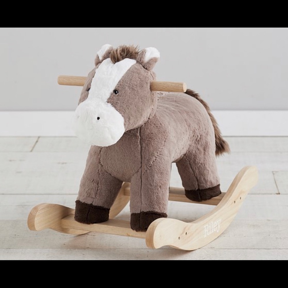 BRAND NEW Pottery Barn Rocking Horse